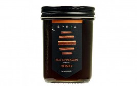 Sprig Real Cinnamon Imbued Honey Immunity  Glass Jar  325 grams